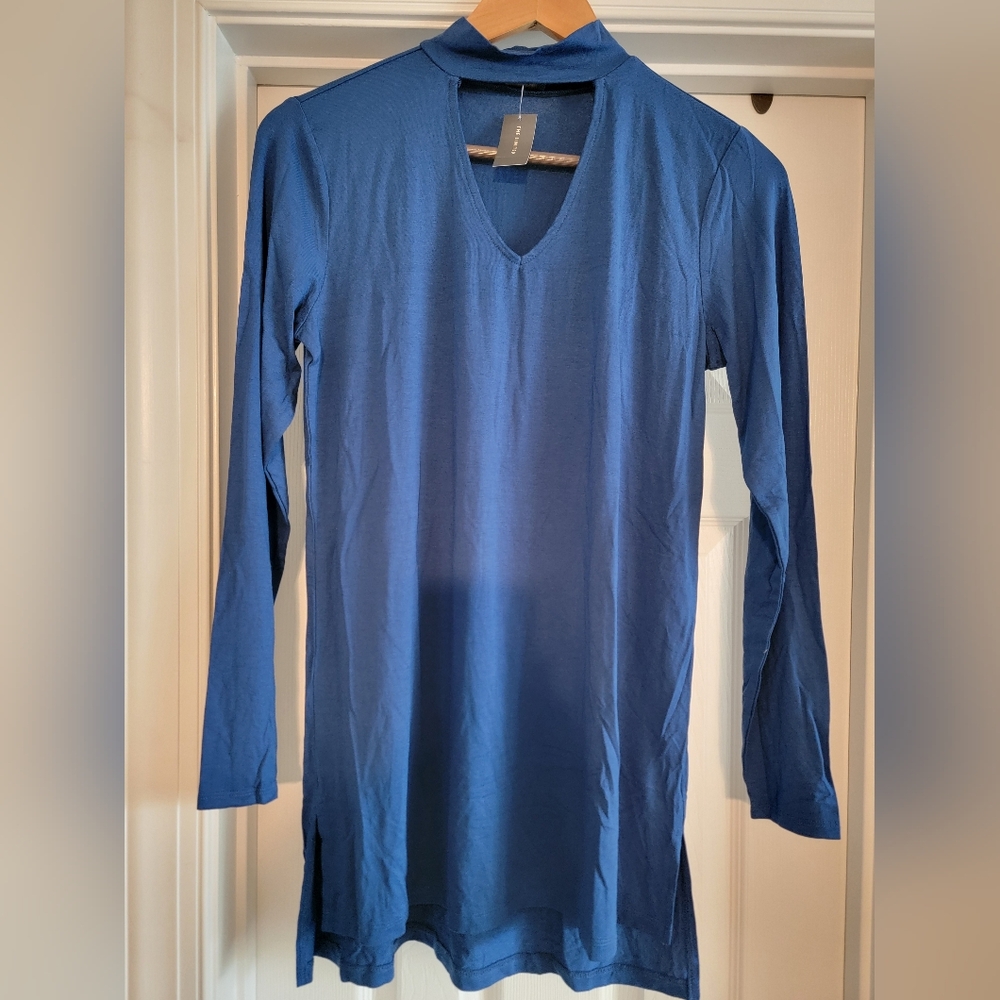 The Limited Blue Women's Tunic Top